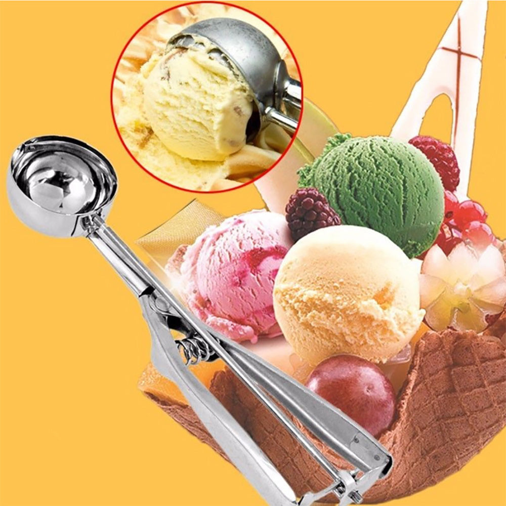 Stainless Steel Ice Cream Scoop Ball Scoop