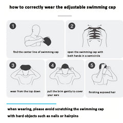 Unisex Swimming Cap for Men & Women Swimmers
