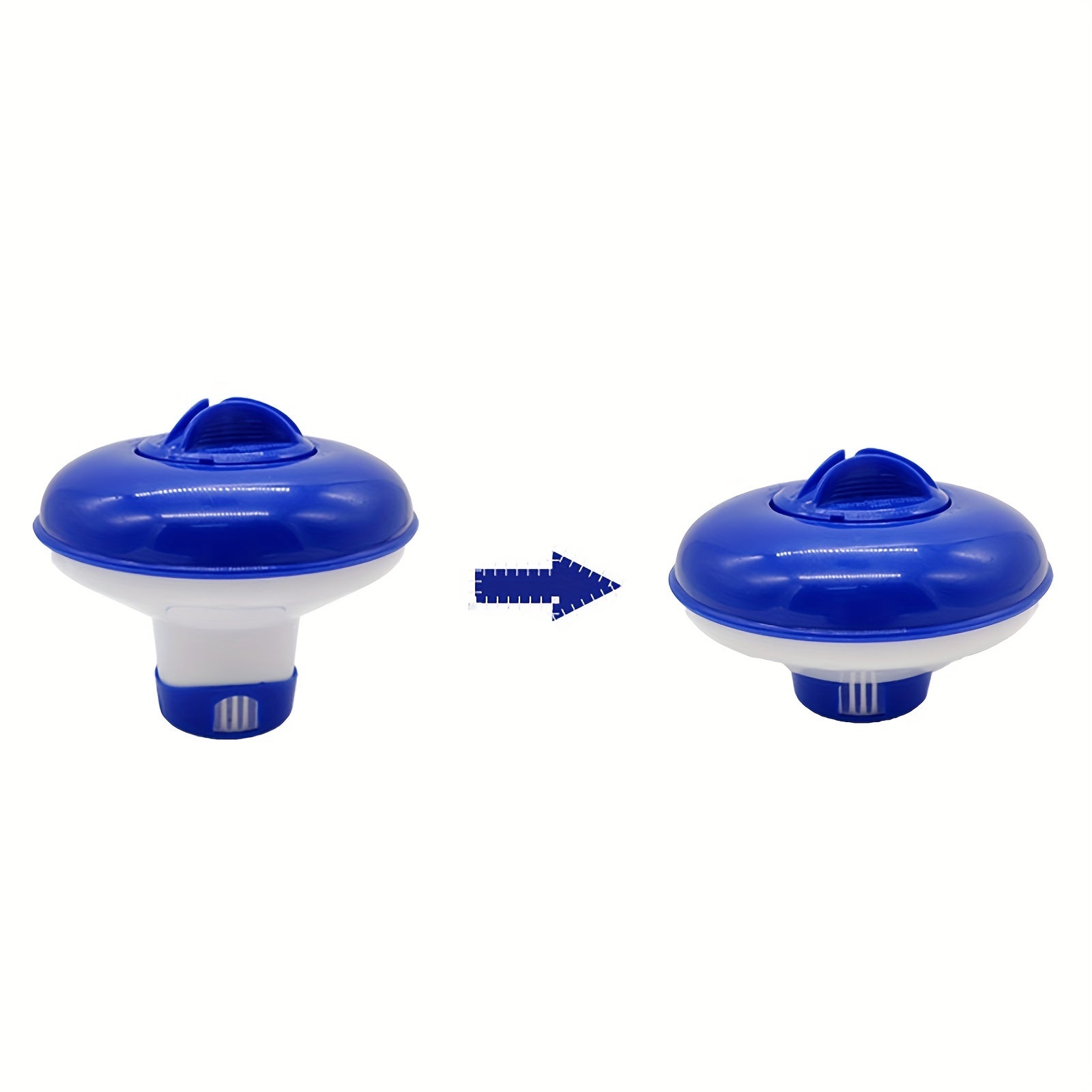 Retractable Floating Pool Chlorine Dispenser Vacuum Brush