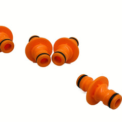 4pcs Double Male Hose Connectors for Garden Hose with Control Valve Switch