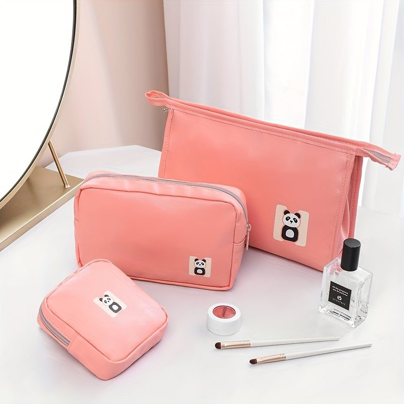 Casual Travel Cosmetic Bag Large Capacity Toiletry Storage Portable B