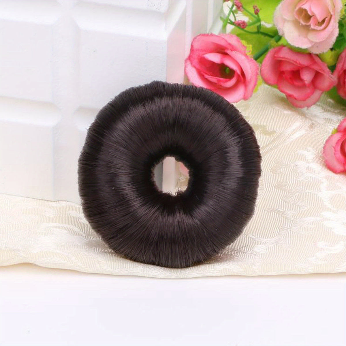 Fluffy Donut Bun Hair Tie Styling Tool