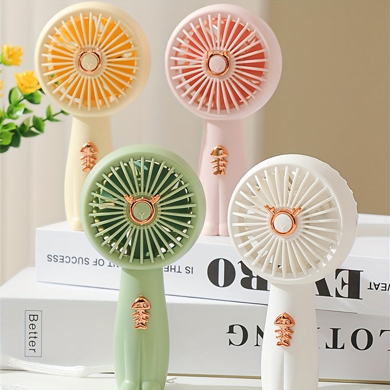 Mini Handheld USB Rechargeable Fan for Cooling