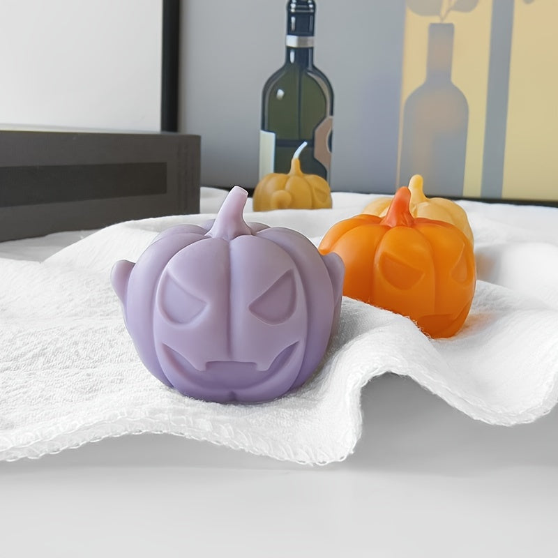 Pumpkin Shape Aromatherapy Candle Halloween Gift