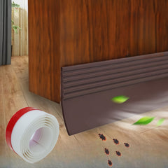 TPE Door Draft Stopper 1M Length Under Door Sweep Weather Stripping