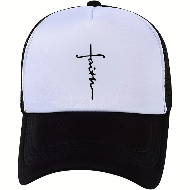 Unisex Sunshade Preppy Style Adjustable Baseball Cap For Outdoor Sport