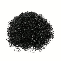 3000pcs Infant Girls Disposable Hair Ties Rubber Bands