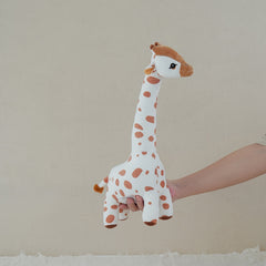 Nordic Style Plush Giraffe Toy Ultra Soft Animal Figure Mixed Colors