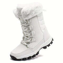 Women's Waterproof Snow Boots High Top Hiking Boots