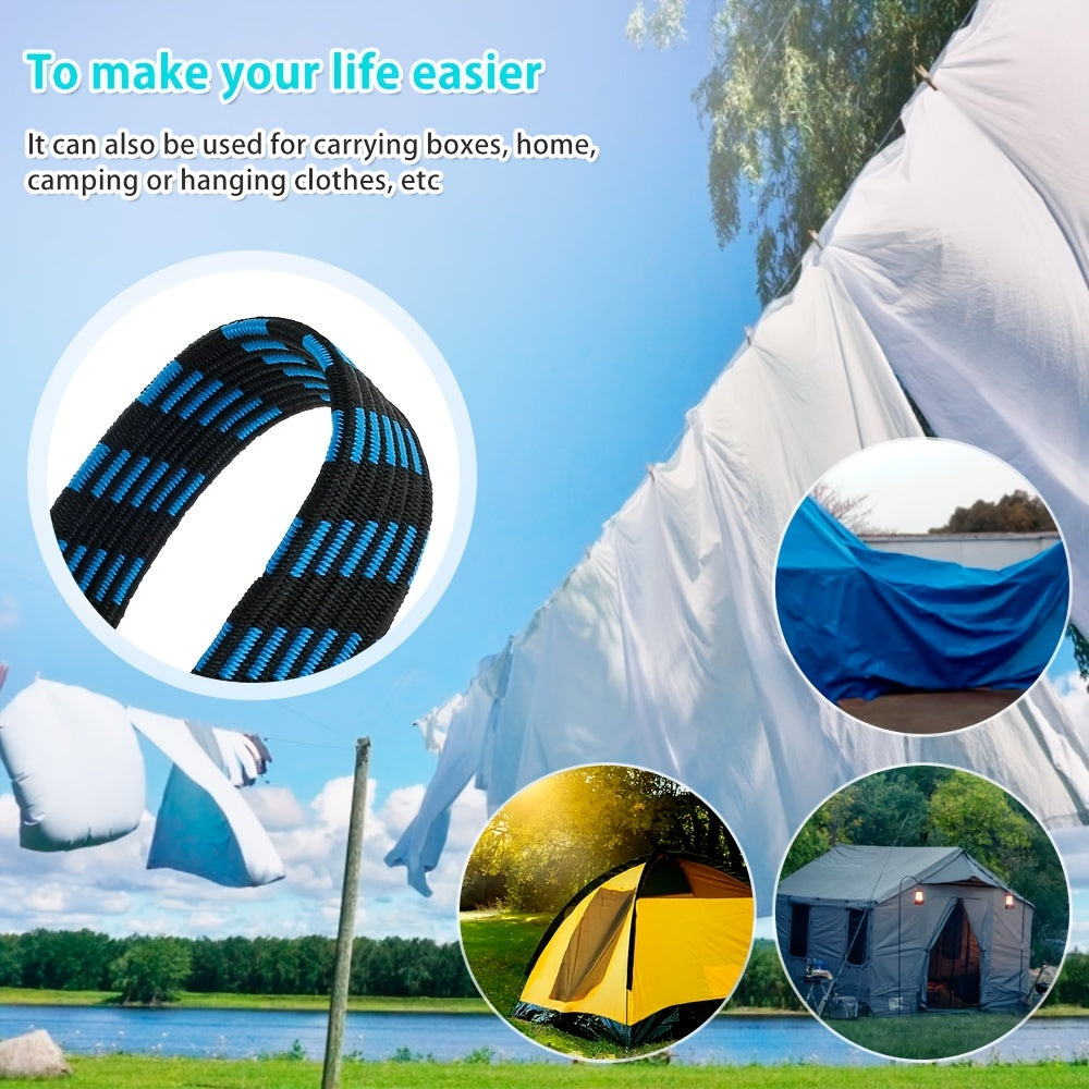 5Pcs Bungee Cords Heavy Duty Luggage Straps