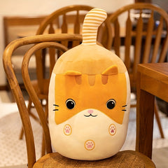 Cartoon Bubble Tea Plush Toy