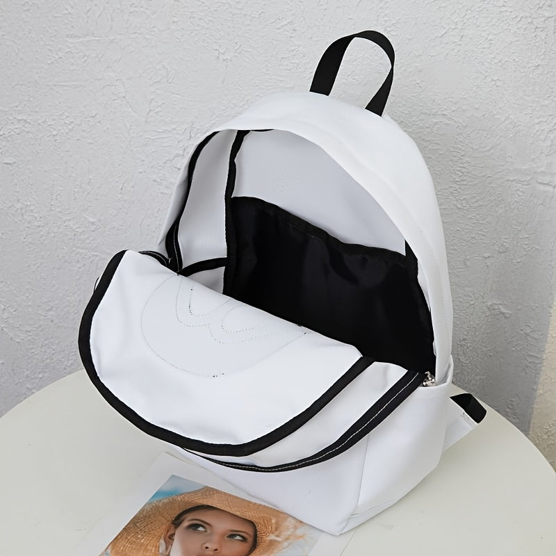 Ghost Skull Backpack Funny Halloween Party Daypack Travel Schoolbag
