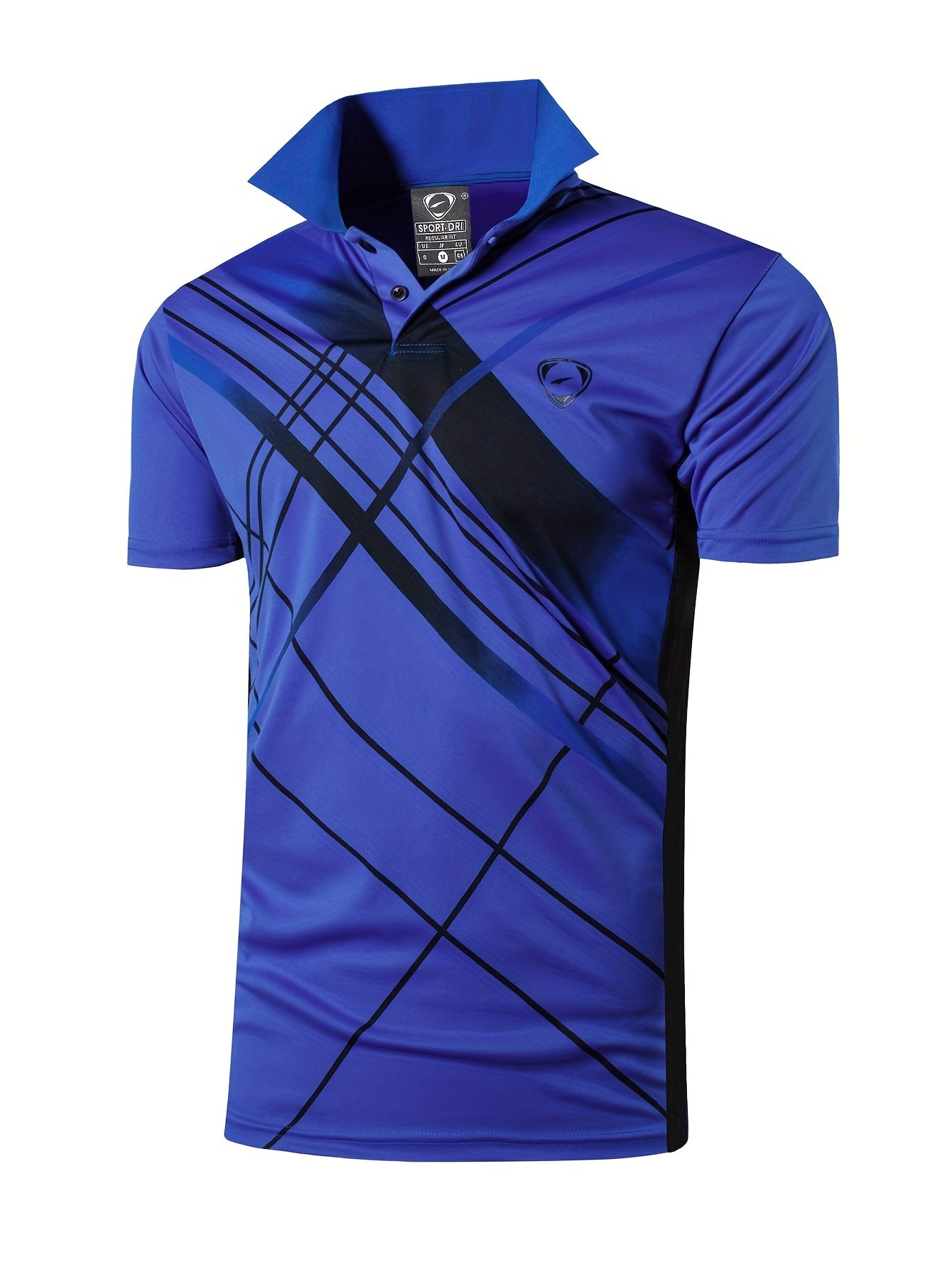 Men's Quick Dry Sports Shirt for Tennis Golf Bowling
