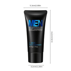 Men's Hydrating Face Wash 50g Moisturizing Cleanser