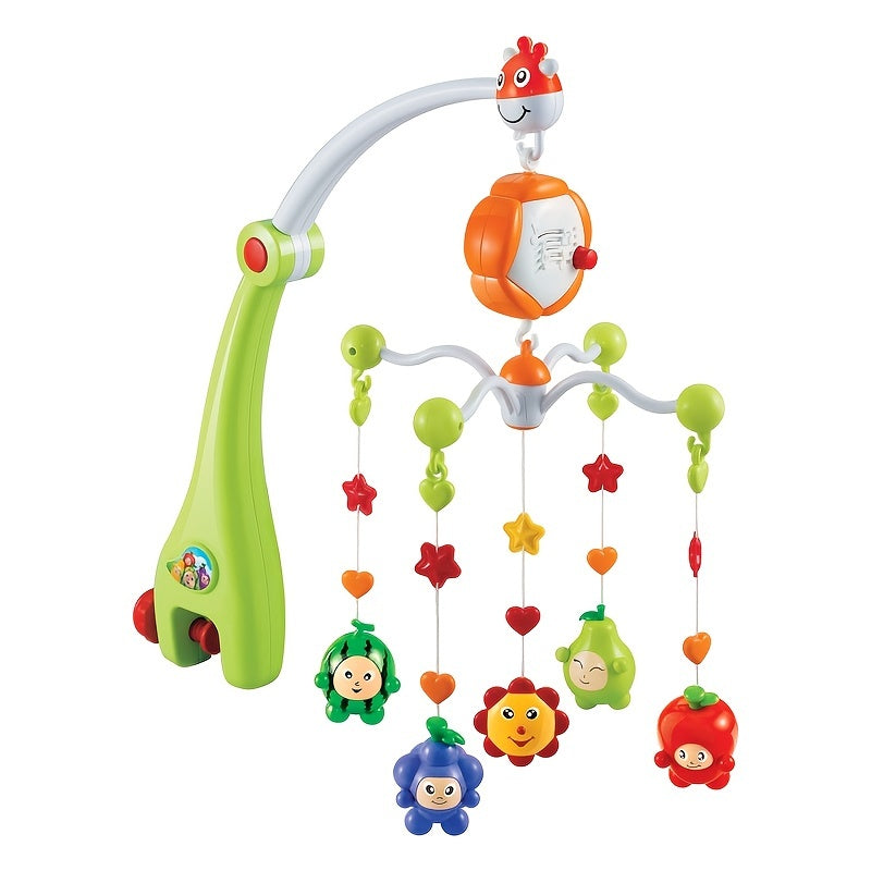 Newborn Crib Bell Rotatable Bedside Rattle Toy