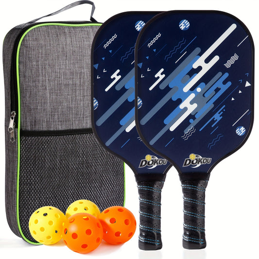 Graphite Glass Fiber Pickleball Racket Set