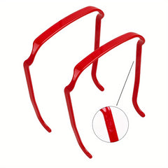 2pcs Curly Thick Hair Large Headband Invisible Hair Hoop Fixing Tool