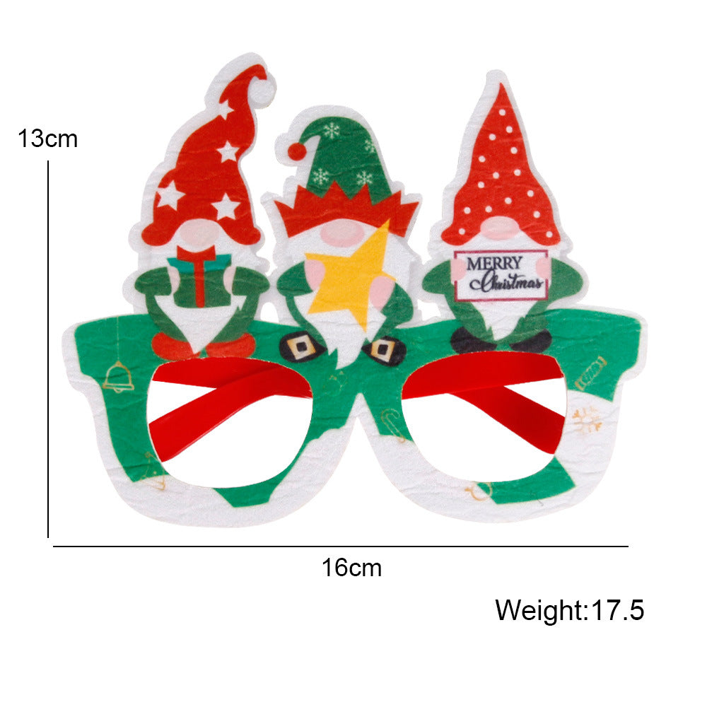 Christmas Party Glasses Frames Xmas Costume Glasses Frame