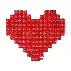 Heart Shaped Balloons Backdrop Photoshoot Party Decorations