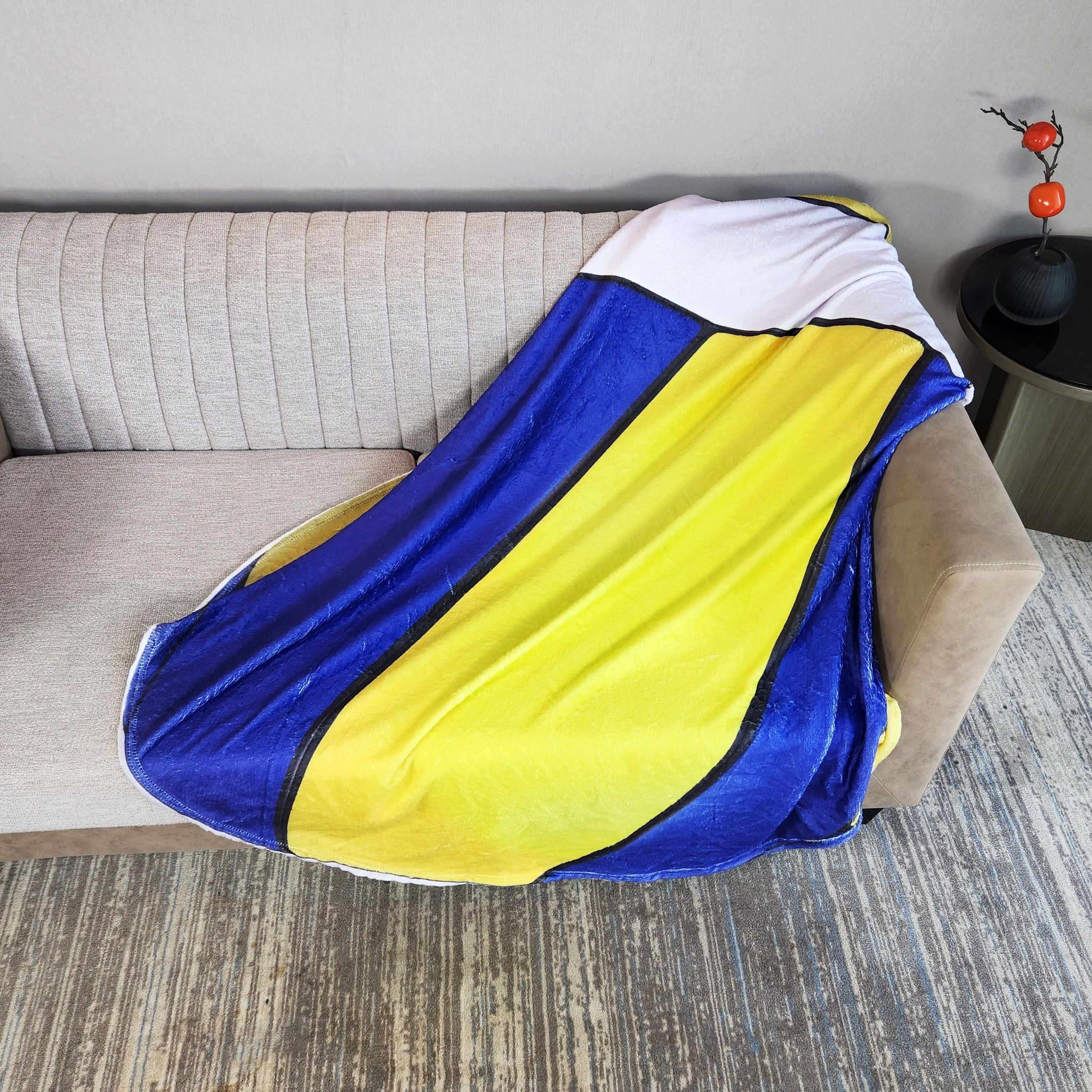 Simulated Volleyball Digital Printing Blanket for Outdoor Travel and Camping