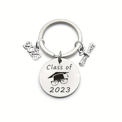 Graduation Season Stainless Steel Keychain For Boys And Girls