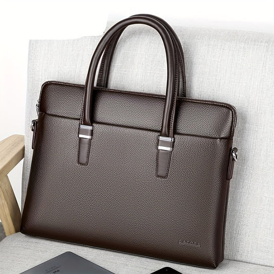 Men's Waterproof Large Capacity Handbag Business Briefcase