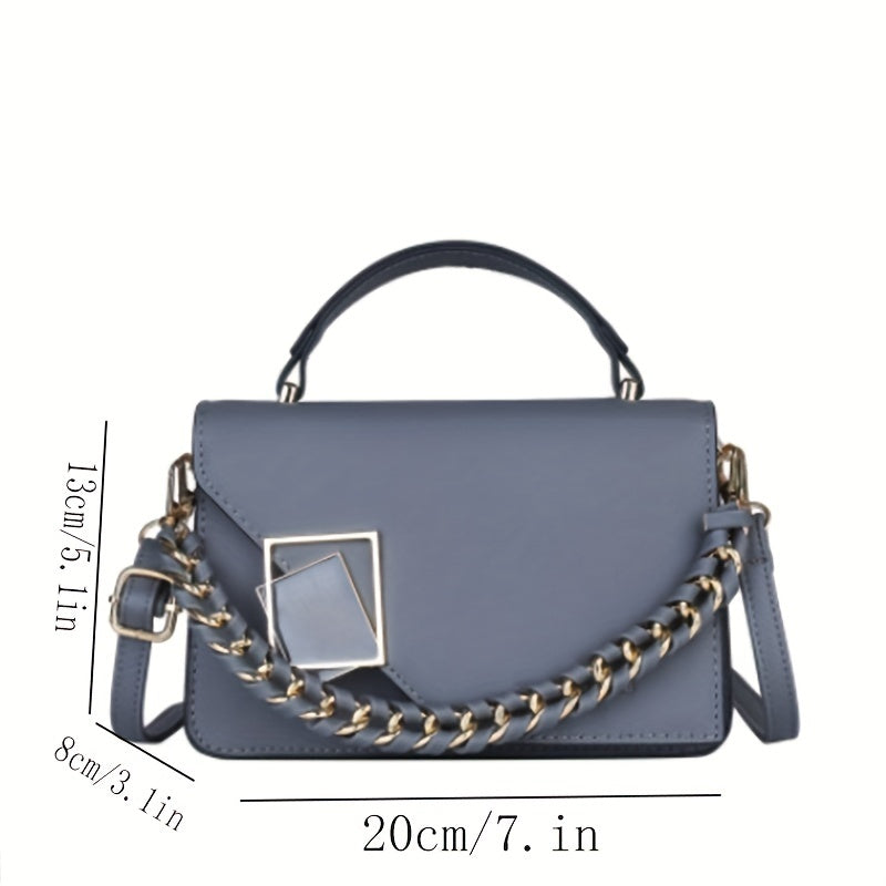 Stylish Square Shoulder Bag Crossbody Bag Women's Satchel Abg