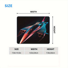 Virtual Fighter Pattern Rectangular Mouse Pad 20x24cm Home Office