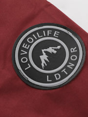 Men's Letter Print Baseball Jacket Outdoor Sports Jacket