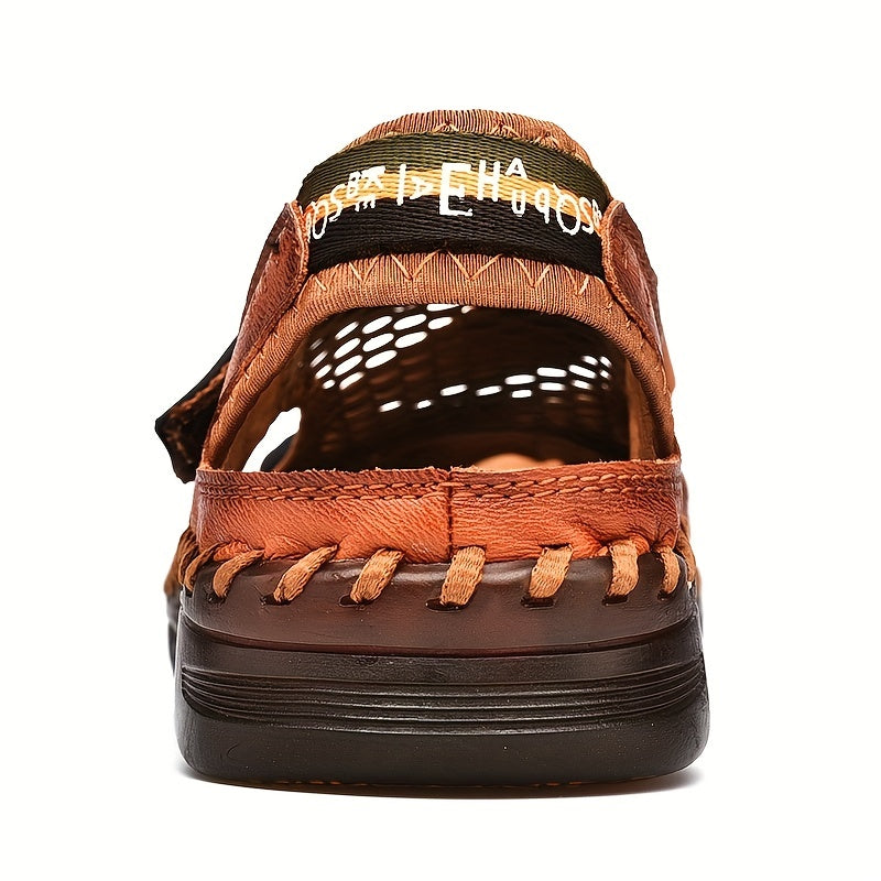 Men's Lightweight Non-Slip Sandals Closed Toe Outdoor Shoes