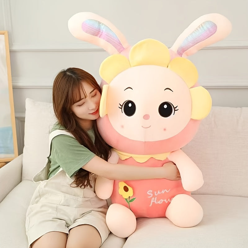 Adorable 40cm Hamster Plush Toy Year of The Rat Holding Sunflower Seeds