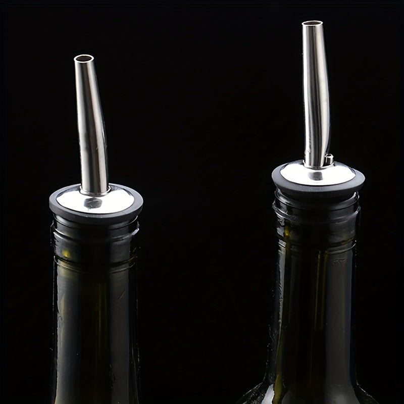 2pcs Wine Pourer Improves Taste Aroma Aerating Pourer And Decanter Spout