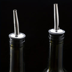 2pcs Wine Pourer Improves Taste Aroma Aerating Pourer And Decanter Spout