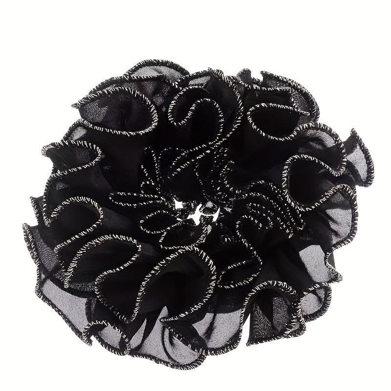 Solid Mesh Hair Rope Ponytail Holder Hair Accessories For Women