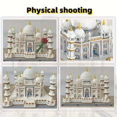 Taj Mahal Castle Building Model 4036pcs Micro Drilling Particle Building Blocks