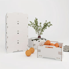 Minimalist Wooden Storage Box for Home Decor