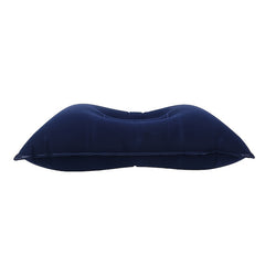 NAIYONG Inflatable Camping Pillow Thickened Flocked Square Sleeping Bag Pillow