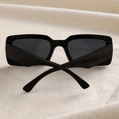 Y2K Rectangle Sunglasses Hip-hop Anti Glare UV400