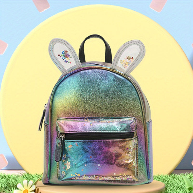 Rabbit Ear Double Shoulder Backpack Leisure Bag