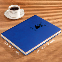 3 Colors A4 Notebook 100 Sheets High Eye Protection Paper Soft Cover