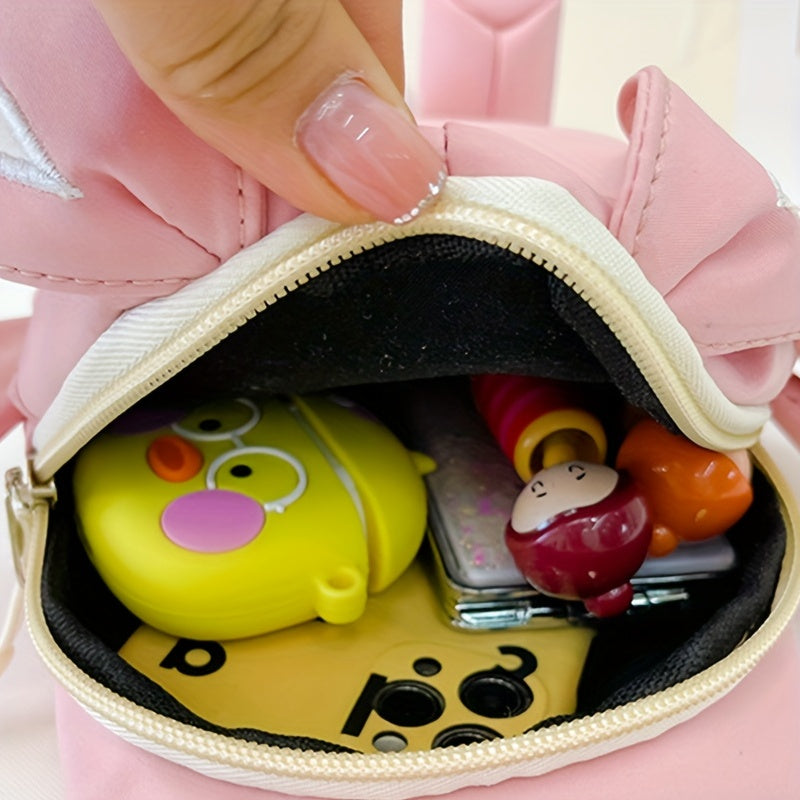 Cartoon Rabbit Ear Crossbody Bag - Holiday Gift for Girls