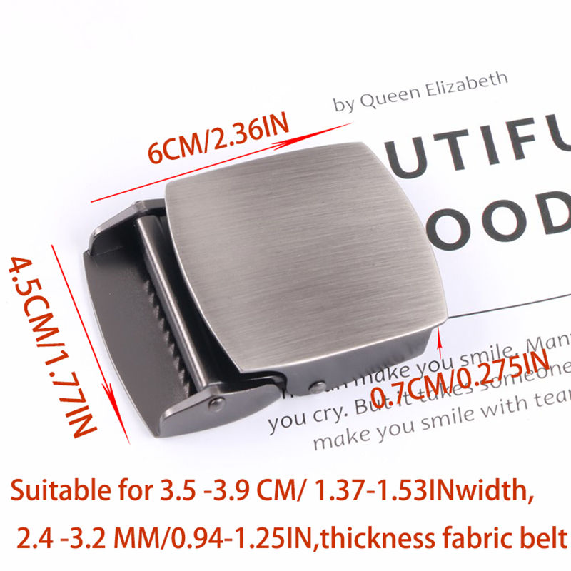 Men's Alloy Funky Automatic Buckle Belt