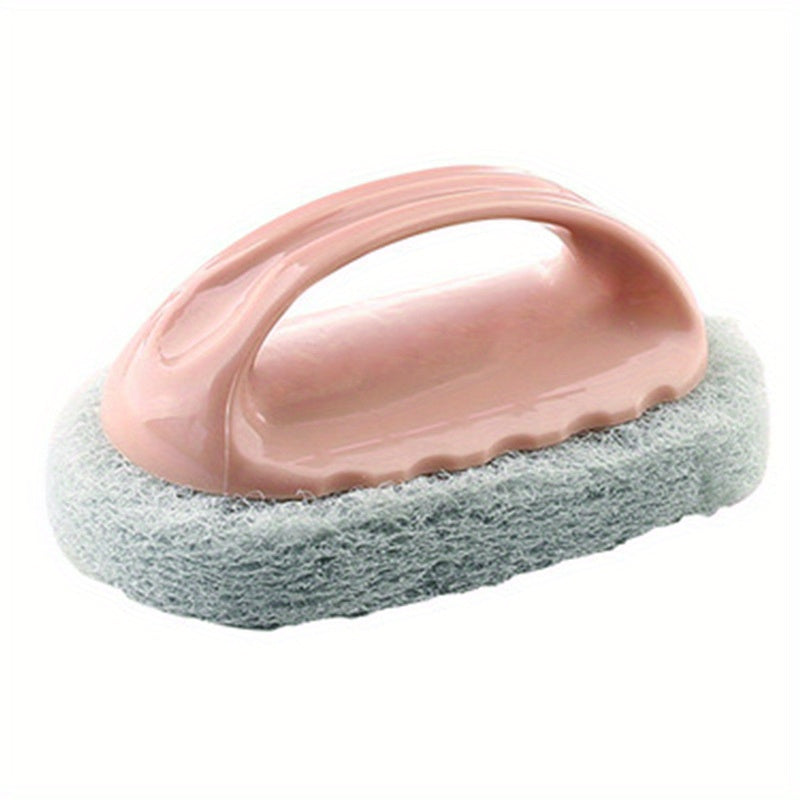 Easy to Use Cleaning Sponge With Handle for Kitchen and Bathroom Cleaning