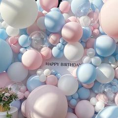 60pcs 12 Macaron Pink Balloons Light Pink Latex Balloons