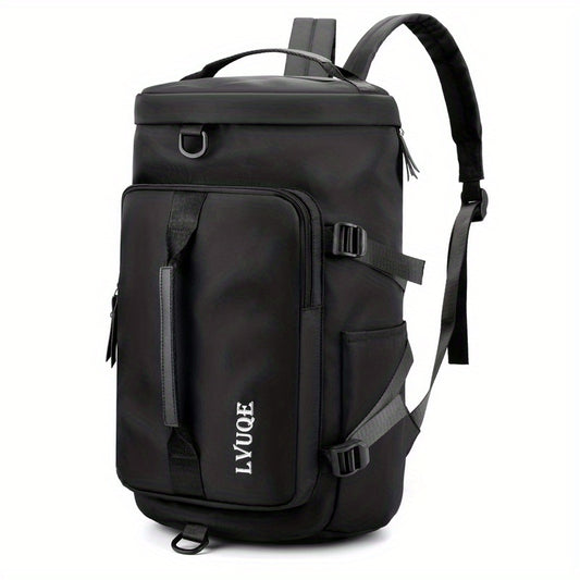 Large Capacity Travel Duffle Backpack with Shoes Compartment