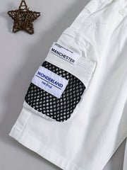Boys Cotton Shorts with Pockets for Summer Outdoor