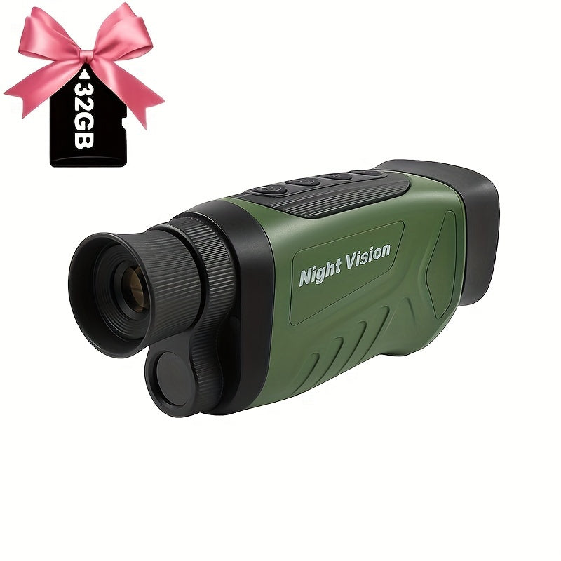 1080p HD Digital Night Vision Monocular With Optical Zoom
