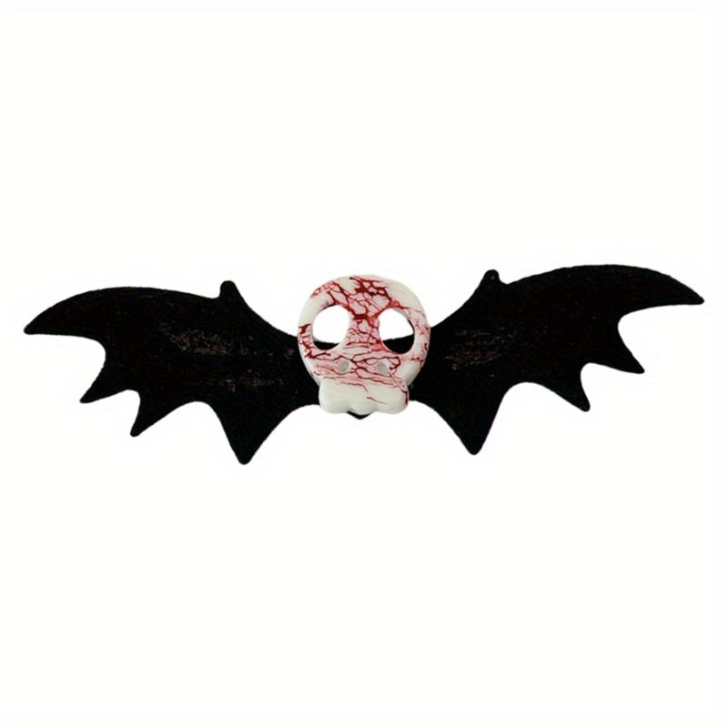 Halloween Hair Clip Bat Skull Duck Billed Clip Women Girls Party Cosplay Costume