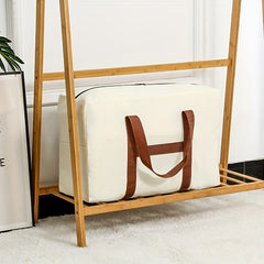 Canvas Quilt Storage Bag Dust-proof Sorting Storage Bag