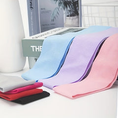 Solid Stretchy Headband Non Slip Sweatband for Sports Yoga Workout